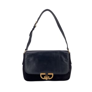 Gucci Vintage Suède Schoudertas