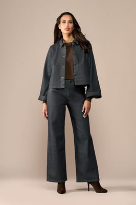 Jaily Coated Jacket Brons