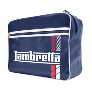 Lambretta Racing Stripe Toilettas (Marine)