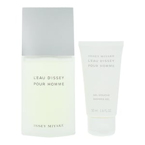 Issey Miyake L'eau D'issey Pour Homme Eau de Toilette 75ml + Douchegel 50ml Cadeauset voor Hem