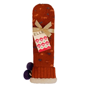1 Paar Dames Chunky Sherpa Gevoerde Gezellige Mocassins met Pom Pom - Warme Comfort
