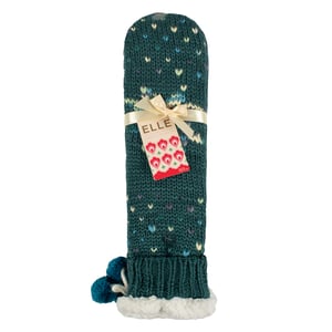1 Paar Dames Chunky Sherpa Gevoerde Gezellige Moccasins met Pom Pom - Warme Comfort