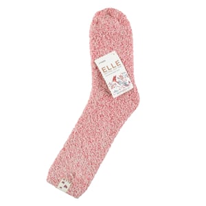 2-Pack Dames Twee Kleurige Gezellige Bed- en Huissokken - Warme Zachte Ontspannende Comfort