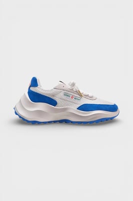 Casablanca Atlantis Sneakers Wit Blauw (Heren)