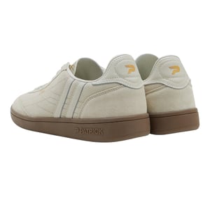 Patrick Mens Lyon Suede Cupsole Sneakers (Olijf/Gom)
