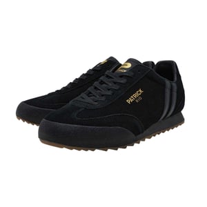 Patrick Mens Rio Suède Sneakers (Zwart/Monochroom)