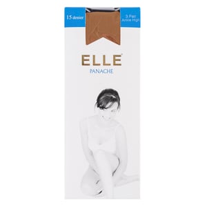 3-Pack Dames 15 Denier 100% Nylon Enkelsokken - Doorzichtige Lichtgewicht Comfort