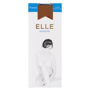 3-Pack Dames 15 Denier 100% Nylon Enkelsokken - Transparante Lichte Comfort