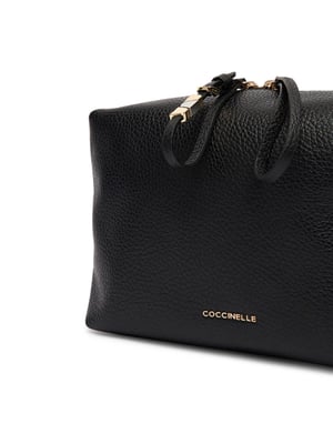 Coccinelle Nory Handtas Leer met Gerimpeld Effect