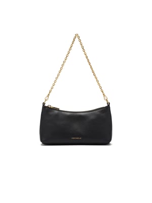 Coccinelle Aura Mini Tas Geribbeld Leer