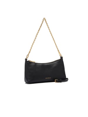 Coccinelle Aura Mini Tas Geribbeld Leer