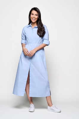 Merano Jurk Licht Blauw