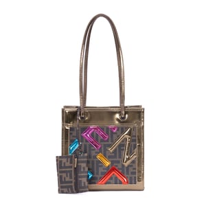 Zucca Metallic Tote Small Schoudertas