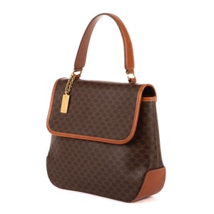 Vintage Top Handle Flap  Schoudertas