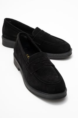 Bree Platform Penny Leren Loafer