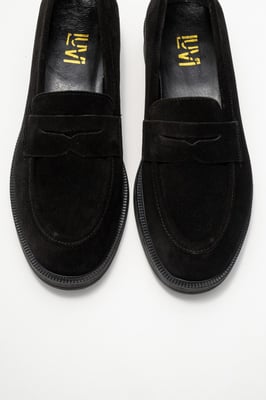 Bree Platform Penny Leren Loafer