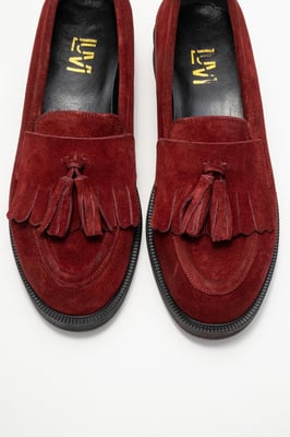 Milly Leren Kwast Loafer