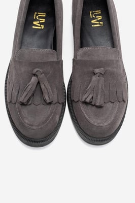 Milly Leren Kwast Loafer