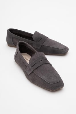 Morne Leren Loafers Dames