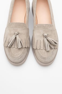 Milly Leren Kwast Loafer