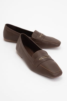 Iridessa Leren Plat Loafers Dames