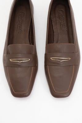 Iridessa Leren Plat Loafers Dames