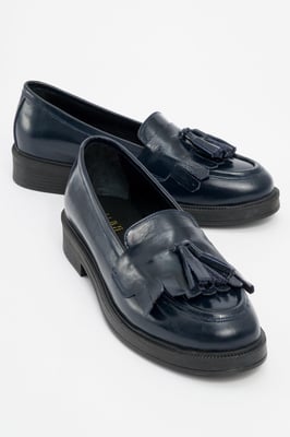 Milly Leren Kwast Loafer