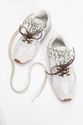 Selena Leren Sneakers Dames