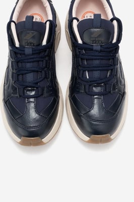 Bambi Bedrukte Mesh Sneakers Dames