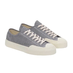 Superga Unisex Volwassen 2432 Works Stripe Sneakers (Blauw/Wit)
