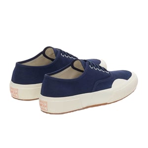 Superga Unisex Volwassenen 2430 Deck Canvas Sneakers (Marineblauw/Off White)