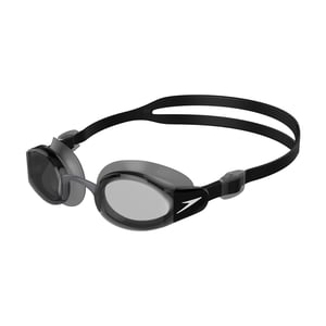 Speedo Heren Mariner Pro 2024 zwembril (Zwart/Wit)