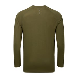 Dare 2B Heren Agile T-Shirt met Lange Mouwen (Nephrietgroen Effen)