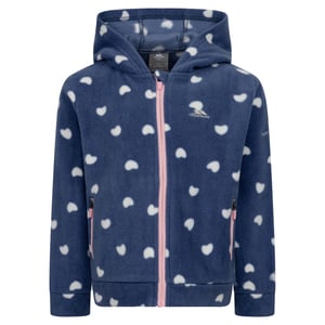 Trespass Meisjes Breigh Fleece Jas (Blauwsteen)