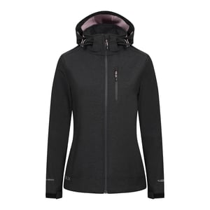 Trespass Dames/Dames Lorimer DLX Softshell Jas (Donkergrijs mergel)