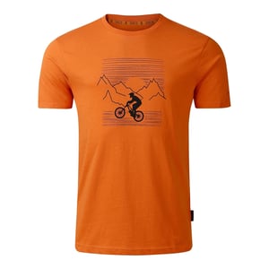 Dare 2B Heren Movement III Mountainbike T-Shirt (Gebrande sinaasappel)