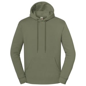 Fruit of the Loom Unisex Adult Iconic Premium Hoodie (Klassieke Olijf)
