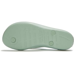 Fitflop iQushion Glanzend-Knop Polyurethaan Dames Mint Fluister Flip-Flops