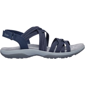 Skechers Reggae Slim - Zomeruitstap Polyester Dames Navy Sandalen
