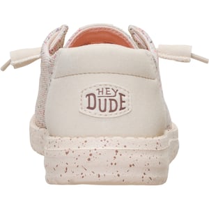 HEYDUDE Wendy Stretch Polyester Dames Taupe/Multi Instappers