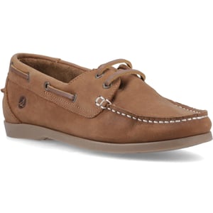 Sperry Balboa 2 Eye Boot Nubuck Dames Tan Bootschoenen