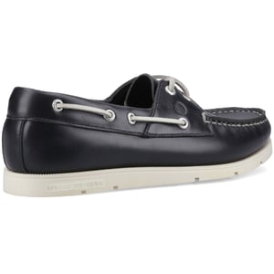 Sperry Oakland 2 Eye Boot Leer Heren Marineblauwe Bootschoenen