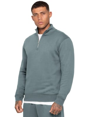 Enzo Milano | Heren Half-Zip Sweatshirt