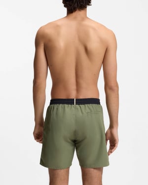 Zeesterren Zwemshorts in kaki