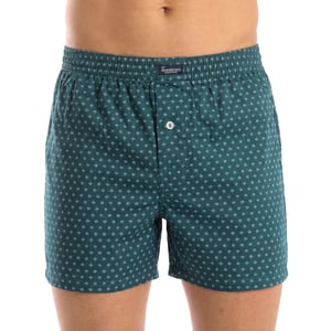 Verpakking van 2 Essentiële Katoenen Heren Boxershorts met Elastische Tailleband A0100