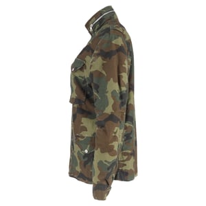Amiri M-65 veldjas met camouflageprint in groene katoen