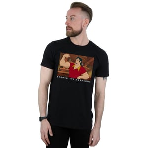 Disney Heren Beauty And The Beast Knappe Bruut T-Shirt (Zwart)