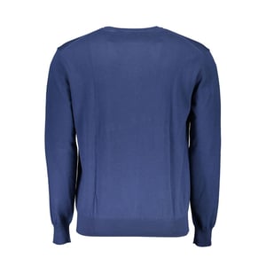 La Martina Blauw Katoenen Heren Trui