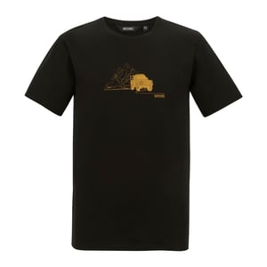 Regatta Heren Cline IX Desert Jeep T-Shirt (Zwart)