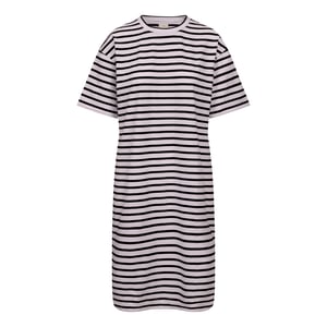 Trespass Dames Elayna T-Shirt Jurk (Zwart/Wit)